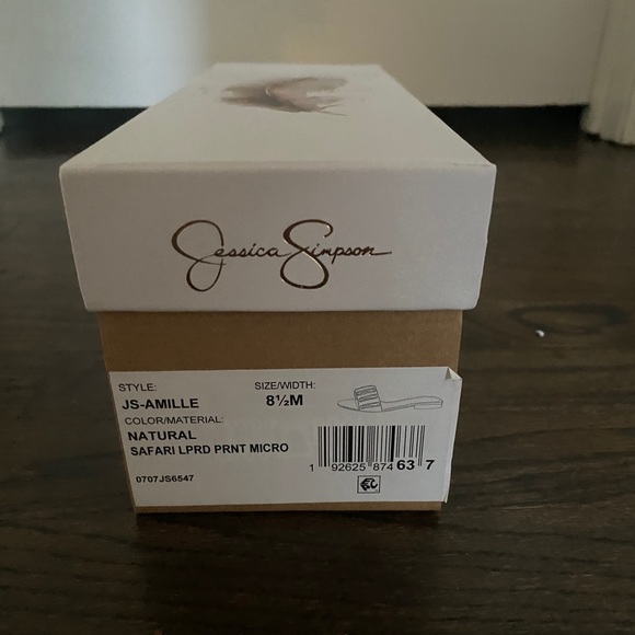 Jessica Simpson Leopard Sandals - Picture 4 of 5